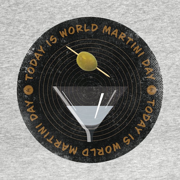 Today is World Martini Day Badge by lvrdesign